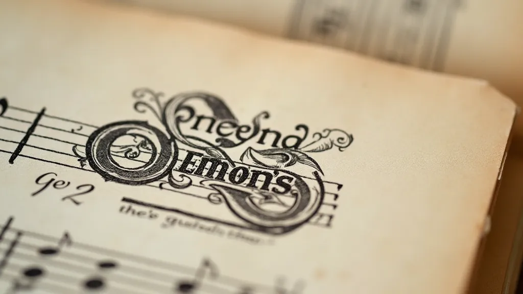 Vintage publisher's mark